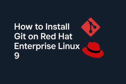How to Install Git on Red Hat Enterprise Linux 9